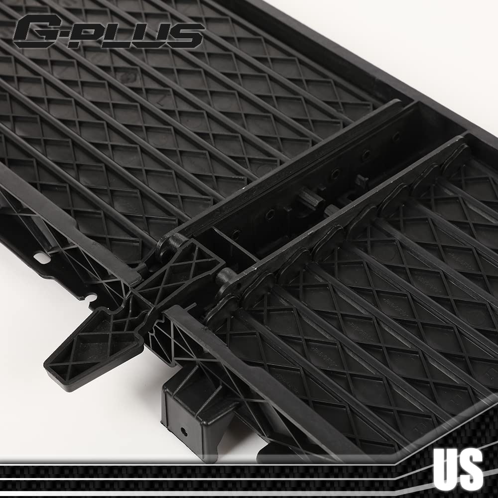 G-PLUS Radiator Upper Shutter Grille Replacement Compatible with 2018 Chevy Equinox / 2018-2020 GMC Terrain 84460245 GM 84460245 Front Radiator Control Grille Shutter Assembly