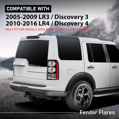 G-PLUS Rear Right Fender Flare Wheel Arch Moulding Compatible with LR3 / Discovery 3 2005-2009, Compatible with LR4 / Discovery 4 2010-2016 LR010627, 9H2221070AA