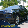 G-PLUS Fender Flares Compatible With 2019 2020 2021 Toyota Rav4, OE Style Front Wheel Black Fender Molding Trim 756010R090,7560142160(Front Left Driver Side)