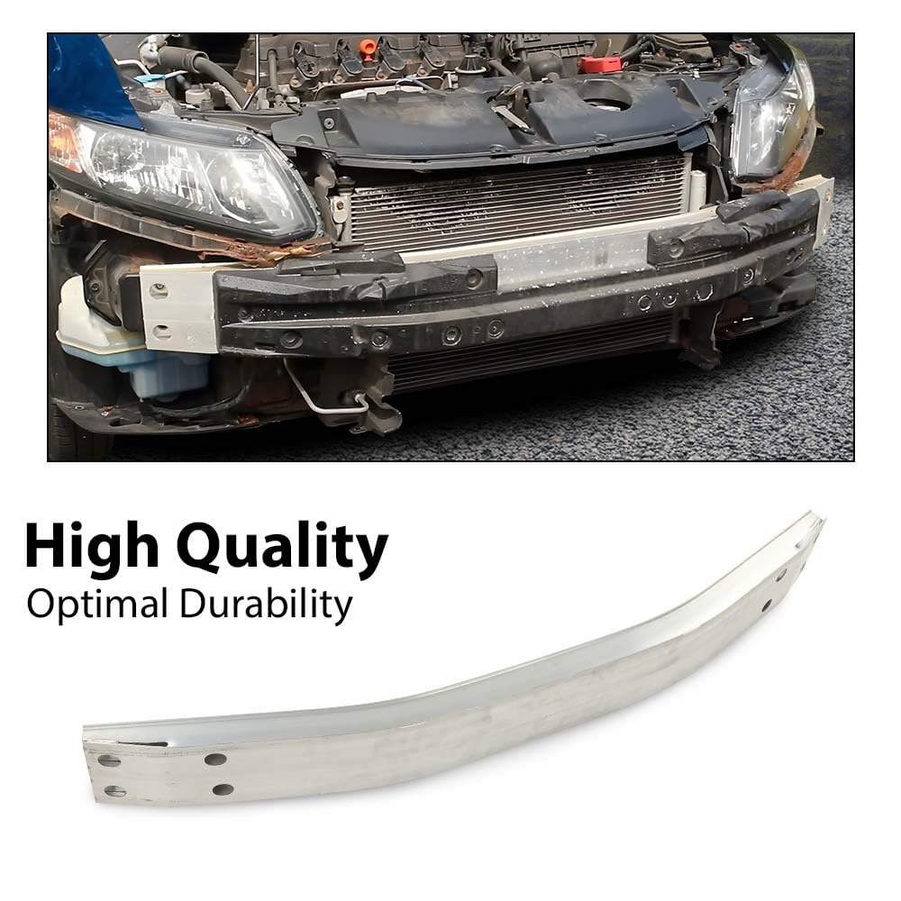 G-PLUS Front Bumper Reinforcement Compatible with Honda Civic DX EX EX-L HF LX Si Touring Natural Gas 2014-2015/Fit Honda Civic (submodel: Hybrid, Hybrid-L) 2013-2015 71131TR3A00 HO1006189