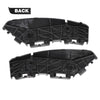 G-PLUS Rear Left & Right Side 1pair Bumper Brackets Compatible with Toyota Yaris Base 2007-2012/Fit Toyota Yaris S 2007-2009 5215552091, 5215652091, TO1133108, TO1132108