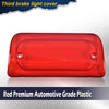 G-PLUS 3rd Brake Light Lens Cover Compatible with1994-2004 Chevy S10 /GMC Sonoma,ONLY for Standard or Crew Cab,Automotive Brake Lamp Lens Cover
