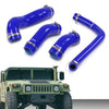 G-PLUS Blue Radiator Hose Set Fit for HMMWV & Humvee 12339160 12339159 12339162 12340046