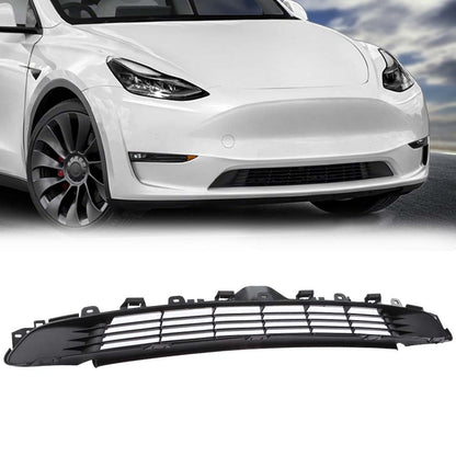 G-PLUS Front Bumper Grille Lower Grille Mesh Compatible With Tesla Model 3 2017-2022 1085927-00-C