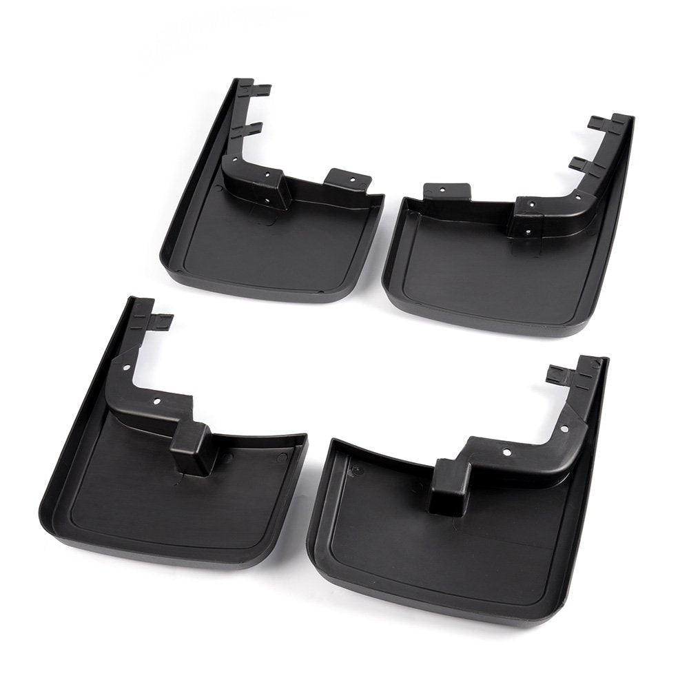 G-PLUS Mud Flaps W/O Fender Flares Compaitble with Ford F150 2015 2016 2017 2018 Front Rear Splash Mudguards