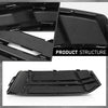 G-PLUS Pair Front Fog Light Cover Bumper Grille Bezel, Compatible with Audi S4 / A4 B9 S-LINE 2016-2018, LH Driver & RH Passenger 2PCS, 8W0807681F, 8W0807682F