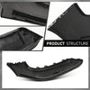 G-PLUS Front Upper Primed Bumper End Filler Compatible with Dodge Ram 1500 2019 2020 2021 2022, 68403910AE, 68403911AE, CH1017103, CH1016103, Black