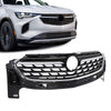 G-PLUS Front Bumper Upper Grille Chrome Black Compatible with Buick Envision Avenir 2021 2022 2023 84899914