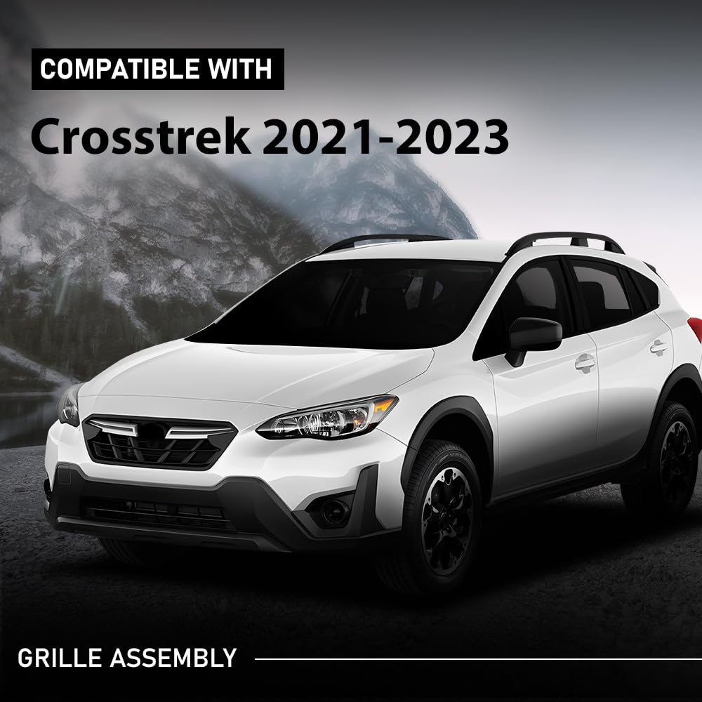 G-PLUS Front Grille Assembly Compatible with Subaru Crosstrek 2021-2023 91121FL501