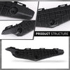 G-PLUS Front Left Bumper Bracket, Compatible with Toyota Highlander Plus 2013/ Highlander (submodel: Base, Hybrid, Hybrid Limited, Limited, SE) 2011-2013, Driver Side, 521460E040, TO1042120