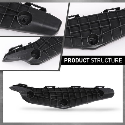 G-PLUS Front Left Bumper Bracket, Compatible with Toyota Highlander Plus 2013/ Highlander (submodel: Base, Hybrid, Hybrid Limited, Limited, SE) 2011-2013, Driver Side, 521460E040, TO1042120