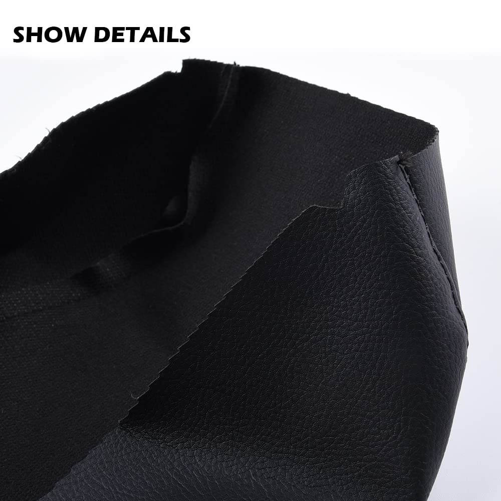 G-PLUS Center Console Armrest Cover Compatible with Toyota Avalon 2013 2014 2015 2016 2017 2018 Black Synthetic Leather