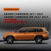 G-PLUS TPE Floor Mats Fit Jeep Grand Cherokee 2011-2021 Cherokee WK 2022-2023 1st & 2nd Row Truck Accessories Cargo Liners All Weather Protection 8PCS Black Alfombras para Carro