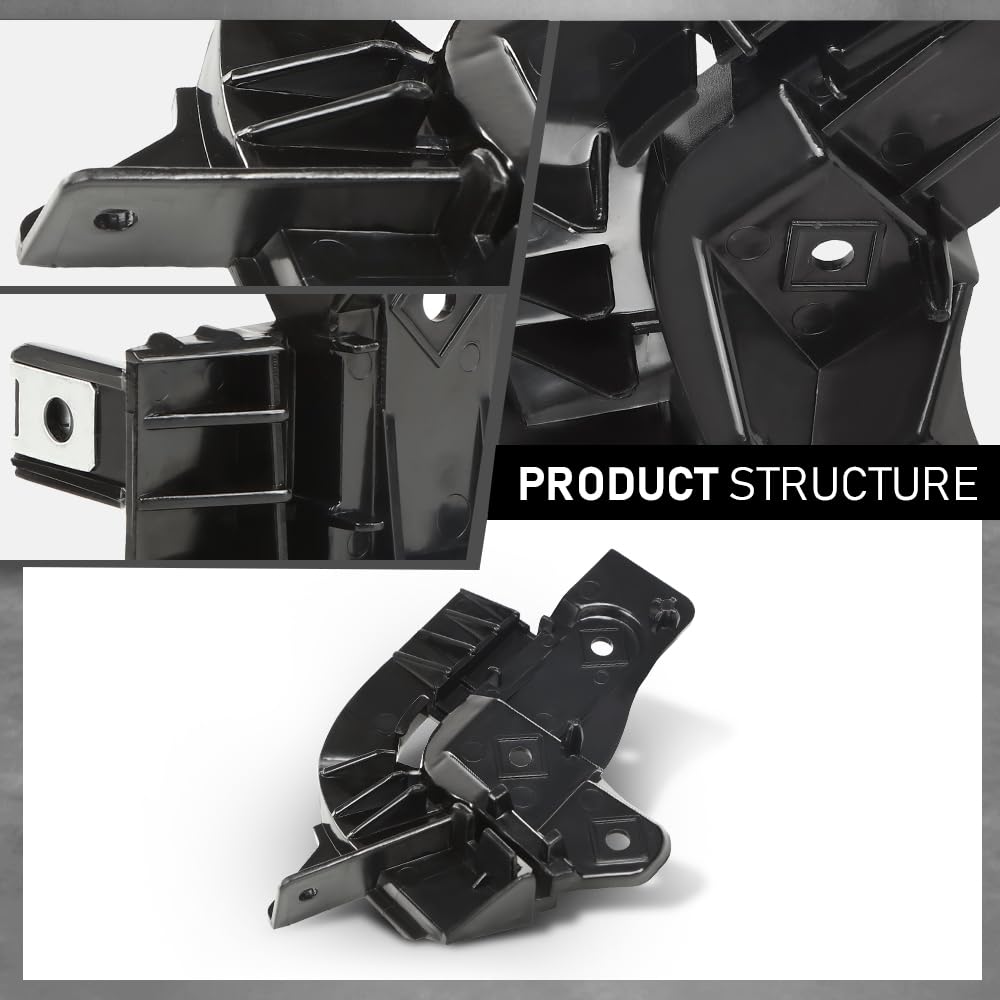 G-PLUS Front Bumper Bracket Left & Right Set Pair Compatible with Range Rover 2010-2012