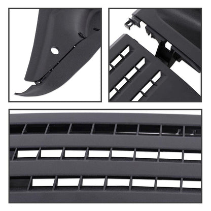 G-PLUS Outer Windshield window Wiper Cowl Cover Panel Compatible with Ford F150 2004-2008 Outer Wiper Cowl Vent Grille Left & Right 2Pcs Kit 4L3Z-15022A69-AA 4L3Z-15022A68-BA
