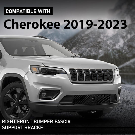 G-PLUS Right Front Bumper Fascia Support Bracket Compatible with Jeep Cherokee 2019-2023 68438630AB