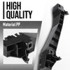 G-PLUS Headlight Bracket Set Left & Right Compatible with Toyota 4Runner (submodel: SR5 Premium, TRD Off-Road Premium) 2018 2019 2020 2021 2022 2023 5213335080, TO2509105 Black
