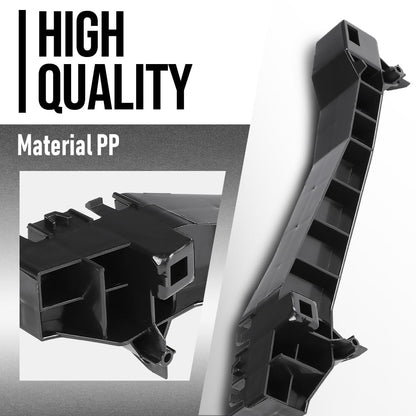 G-PLUS Headlight Bracket Set Left & Right Compatible with Toyota 4Runner (submodel: SR5 Premium, TRD Off-Road Premium) 2018 2019 2020 2021 2022 2023 5213335080, TO2509105 Black