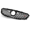 G-PLUS Front Bumper Grille With Chrome Trim Compatible with Buick Regal Sportback 2018-2020 Black