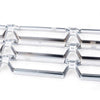 G-PLUS Grille Insert Chrome Snap On Front Lower Compatible With Chevy Silverado 1500 2016-2018 Chrome Inserts Grille