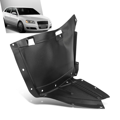 G-PLUS Front Right Fender Liner Inner, Compatible with Audi A3 Base 2006-2011/ A3 TDI 2010-2011, Passenger Side, 8P0821192B, AU1251101