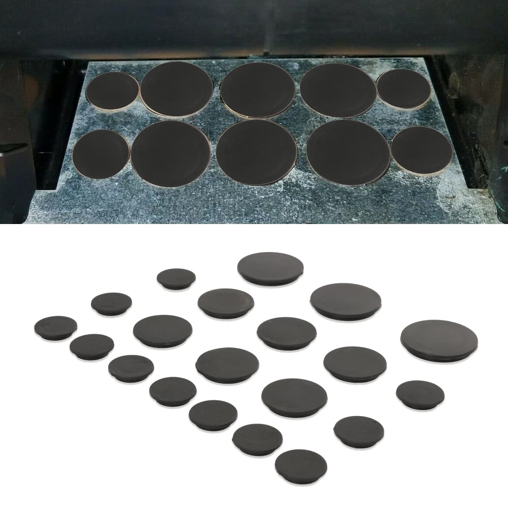 G-PLUS Blend Door Foam Fix Set Compatible with 1998-2012 Beetle (Mk4) 1992-2005 Jetta/Golf (Mk3, Mk4) 1993-2005 Jetta (B4, B5, B5.5) Blend Door Foam Fix 23pcs (Black)