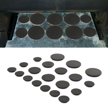 G-PLUS Blend Door Foam Fix Set Compatible with 1998-2012 Beetle (Mk4) 1992-2005 Jetta/Golf (Mk3, Mk4) 1993-2005 Jetta (B4, B5, B5.5) Blend Door Foam Fix 23pcs (Black)