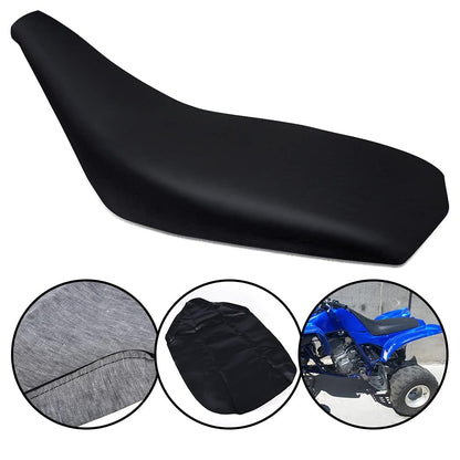 G-PLUS ATV Seat Cover Compatible with Yamaha Raptor 660 2001 2002 2003 2004 Seatcover (Black)
