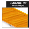 G-PLUS Pair Front Bumper Reflector, Compatible with BMW X3 E83 Base 2007-2010, LH Driver & RH Passenger 2PCS Yellow Lens