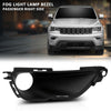 G-PLUS Fog Lamp Cover Light Bezel Richt Bezel Right Side Compatible with Jeep Grand Cherokee 2016-2022 Black 68261710AA