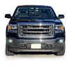 G-PLUS LED Bumper Fog Lamp Lights with Cover Compatible with GMC Sierra 1500 2014-2015