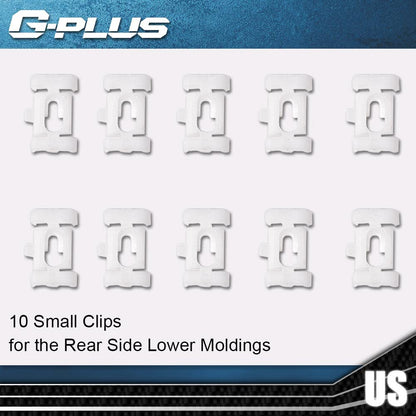 G-PLUS Roof Molding Trim Clips Compatible with 1981-1988 Cutlass,Vinyl Top Roof Molding Retaining Mounting Clip Set, 28 Pieces