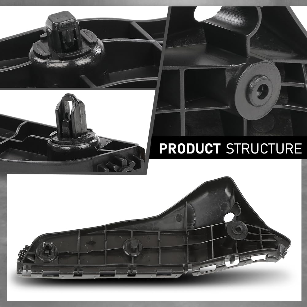 G-PLUS Bumper Bracket Set Front Driver and Passenger Side Compatible with LX GX460 2014-2023 5211560190