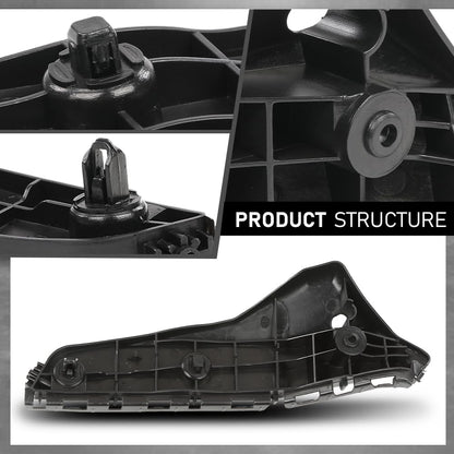 G-PLUS Bumper Bracket Set Front Driver and Passenger Side Compatible with LX GX460 2014-2023 5211560190