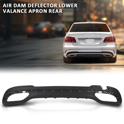 G-PLUS Air Dam Deflector Lower Valance Apron Rear Compatible with Benz E250 (submodel: Bluetec, Bluetec 4Matic) 2014-2016 for Models with AMG Styling Package,Fit Benz E300 4Matic 2015-2016