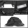 G-PLUS Front Center Undercar Shield Engine Splash Shield Compatible with Toyota RAV4 2019-2024 5110042010, TO1228295, 51100-42010, 51100 42010 Black