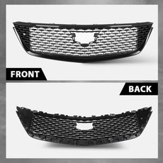 G-PLUS Front Bumper Hood Grille Mesh for Cadillac CT5 2020-2023 Gloss Black Product Image