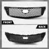 G-PLUS Front Bumper Hood Grille Grill Mesh Compatible with Cadillac CT5 2020-2023 Gloss Black