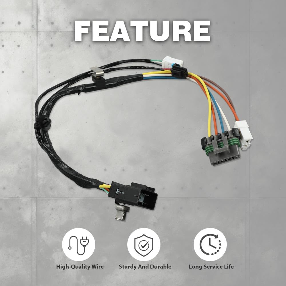 G-PLUS A/C Heater Blower Motor Wiring Harness Compatible with Chevy Colorado 2004-2012/Fit GMC Canyon 2004-2012 89019303, 97287182, 89019124