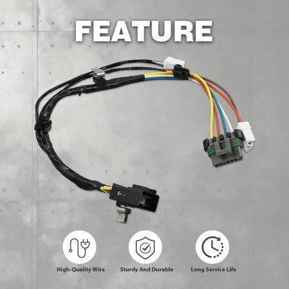G-PLUS A/C Heater Blower Motor Wiring Harness Compatible with Chevy Colorado 2004-2012/Fit GMC Canyon 2004-2012 89019303, 97287182, 89019124