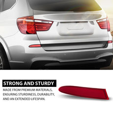 G-PLUS Bumper Reflector for BMW X3 2011-2017 M Aerodynamics Red Additional Angle