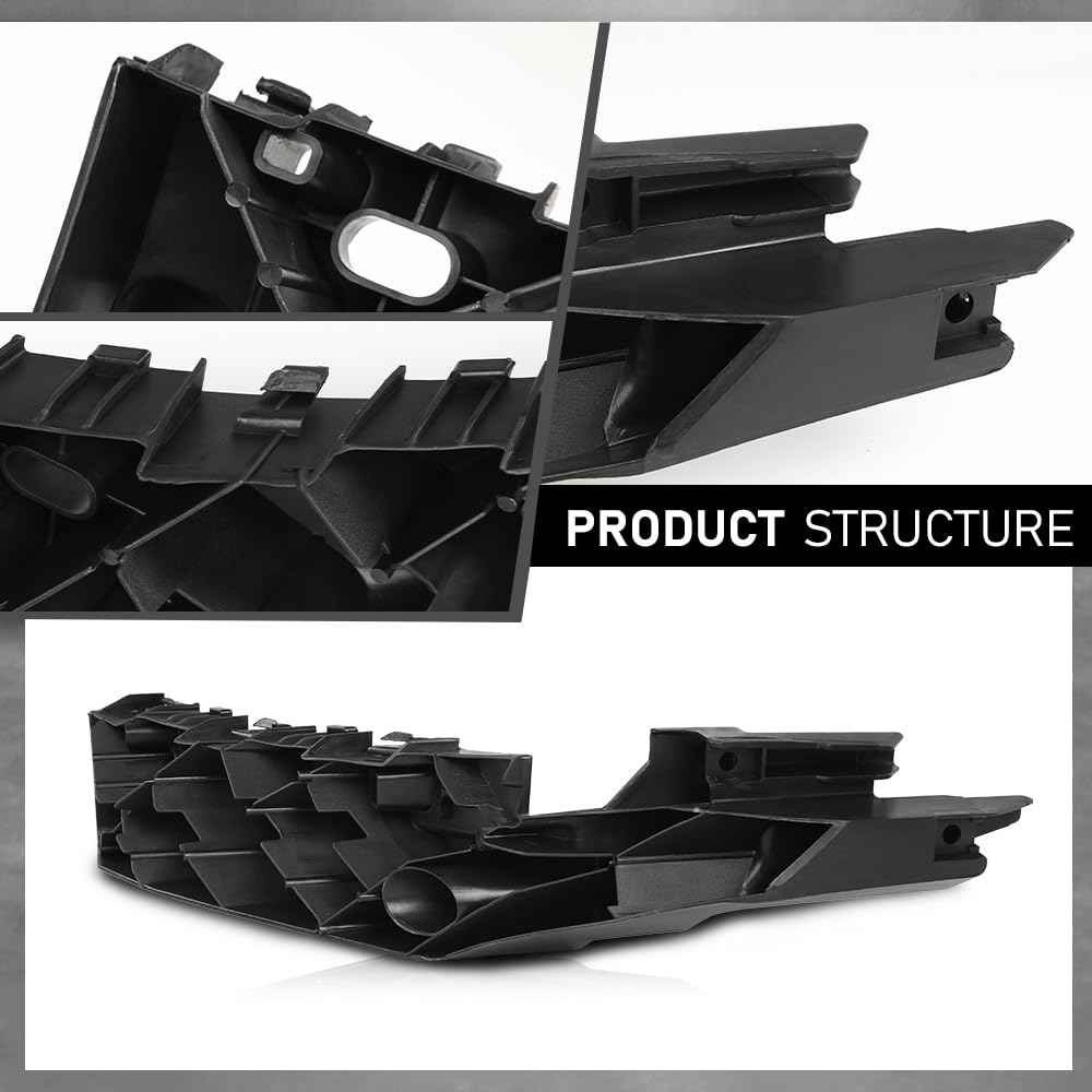 G-PLUS Front Bumper Bracket Headlight Support Pair Compatible with Jeep Grand Cherokee 3.6L 5.7L 2014-2018 68223469AA