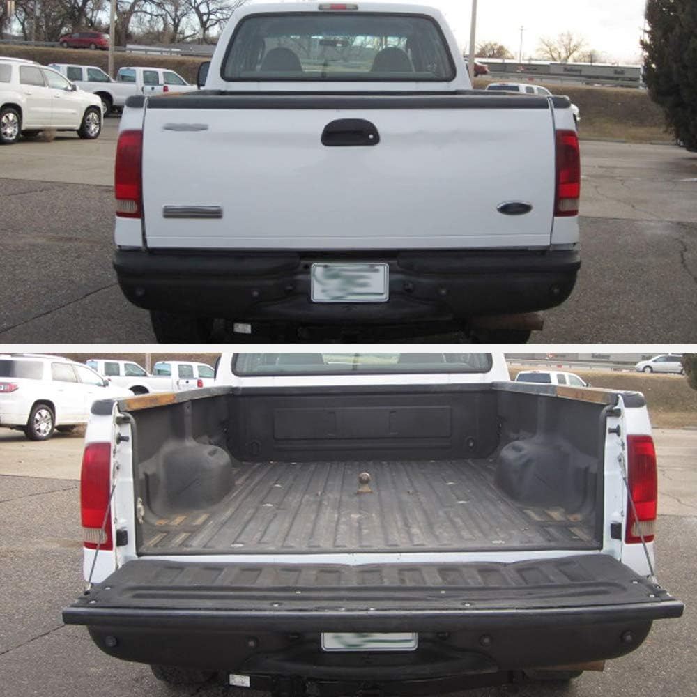 G-PLUS Tailgate Cap Compatible with Ford F250 F350 F450 Super Duty 1999-2007 Molding Protector Top Cover, 2C3Z9940602AAA, FO1904103 (NOT Fit Integrated Step Tailgate Models)