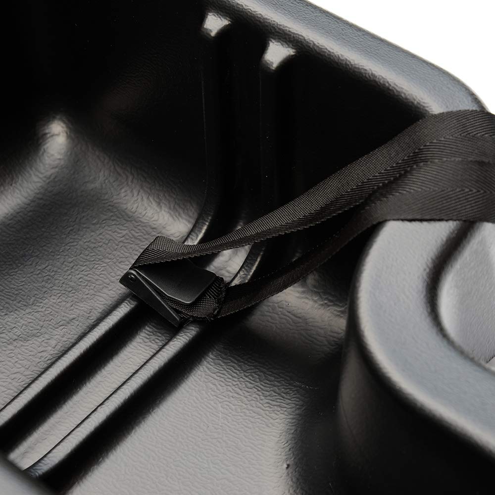 G-PLUS Under Seat Storage Box Compatible with Ford F150 Crew Cab/Extended Cab 2004-2008 Seat Storage Organizer Black 2005 2006 2007