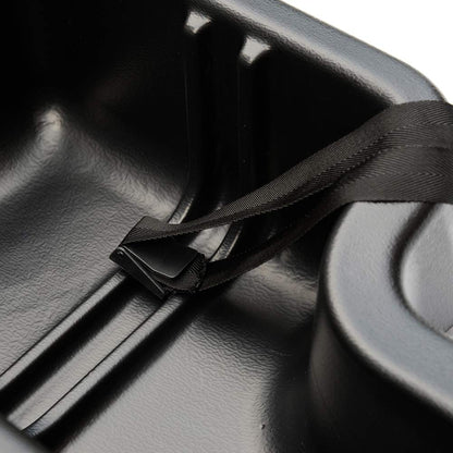 G-PLUS Under Seat Storage Box Compatible with Ford F150 Crew Cab/Extended Cab 2004-2008 Seat Storage Organizer Black 2005 2006 2007
