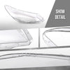 G-PLUS Headlight Lens Cover Compatible with Benz CLA Class W117 CLA250 CLA45 AMG 2013 2014 2015 2016 Left & Right Front Headlamp Lens Cover Clear