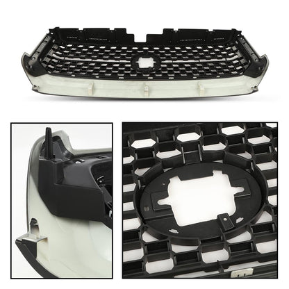 G-PLUS Front Bumper Grille Grill Compatible with 2014-2020 Toyota Tundra Front Honeycomb Matte black Bumper Grille Replacement