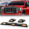 G-PLUS LED Amber Roof Marker Lamp Kit Compatible With Chevy Silverado GMC Sierra 2500HD 3500HD 2020-2023 84747496, 84747497, 84694118, 84948214
