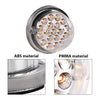 G-PLUS Clear Lens Amber LED Light Marker Turn Signal Light Lamp w/Base universal