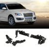 G-PLUS Headlight Mount Support Plate Bracket Set 4Pcs Compatible with Audi Q5 (8R) 2009-2012 Black 8R0805607A, 8R0805607B, 8R0805608A, 8R0805608B